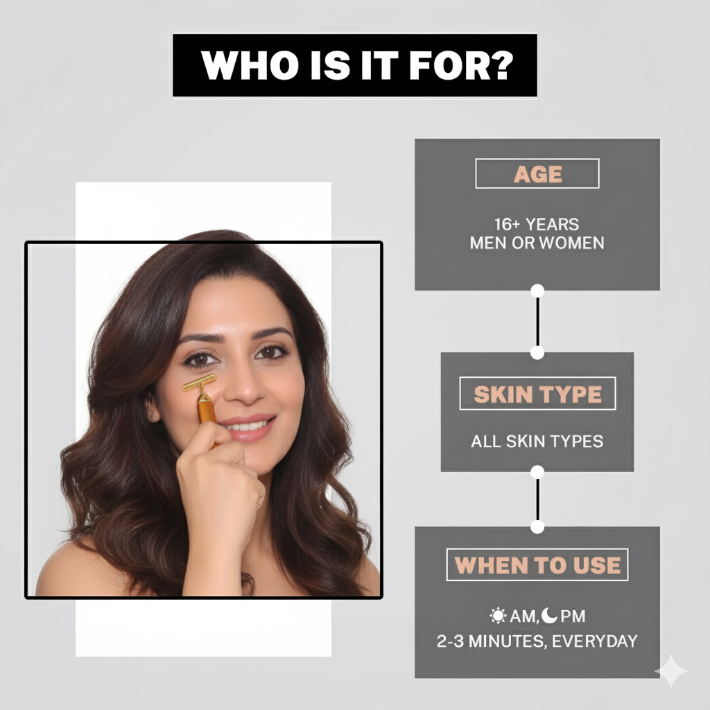 Gold Vibrating Sculpting Bar