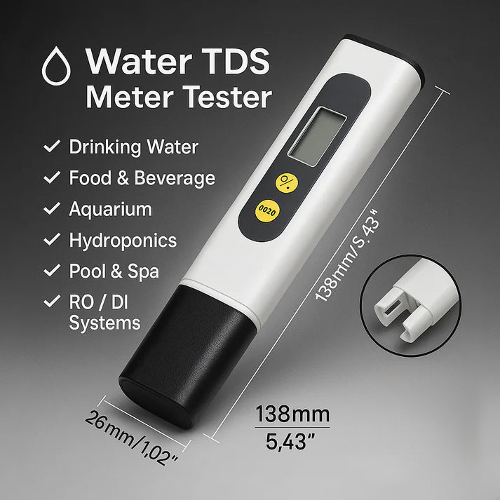 Water Quality Analyzer TDS/EC Meter